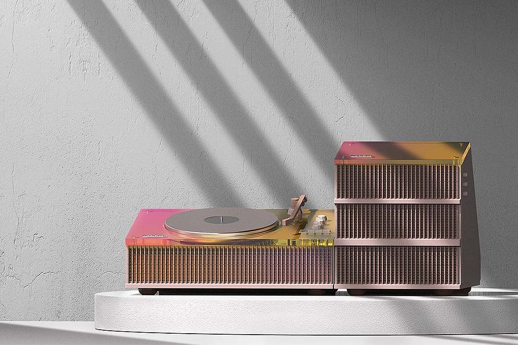 player，Retro，modern，Design，Architecture，Vinyl record，
