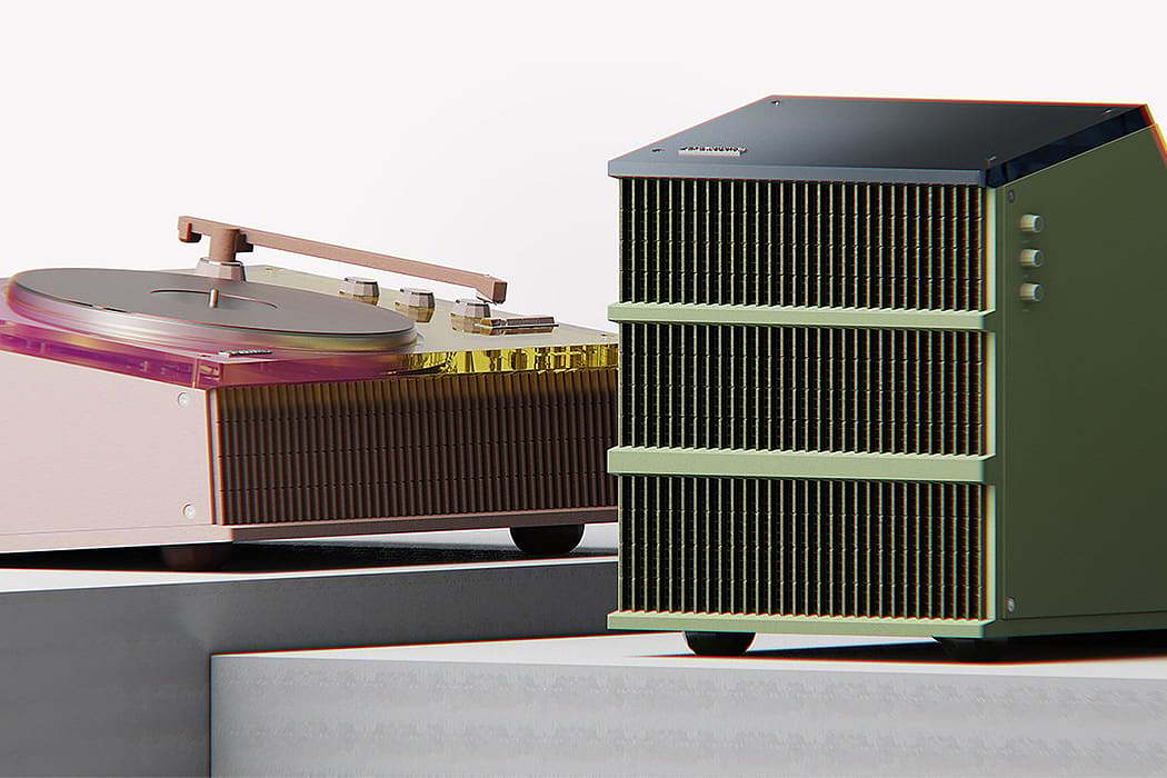 player，Retro，modern，Design，Architecture，Vinyl record，