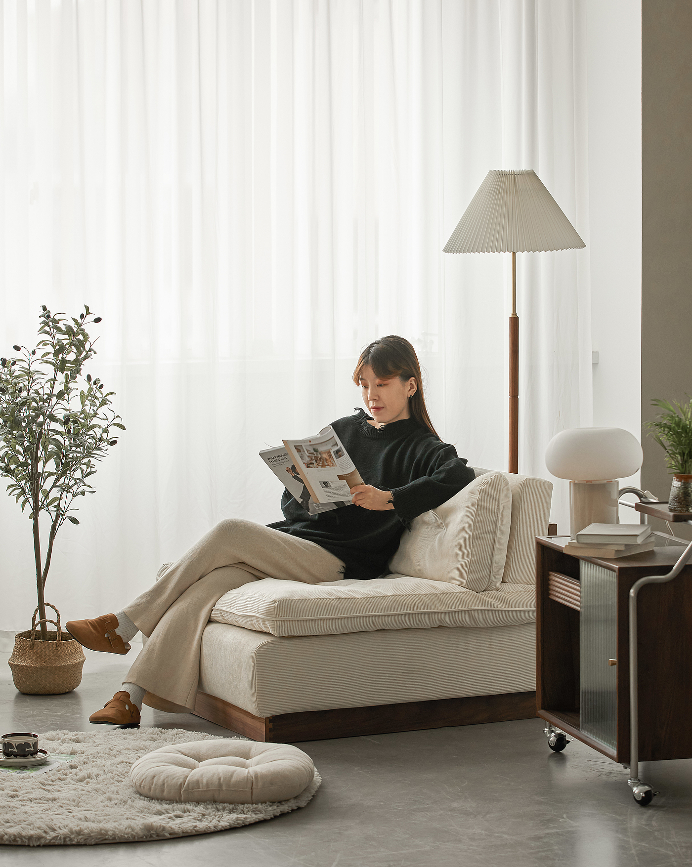 sofa，Black walnut furniture，