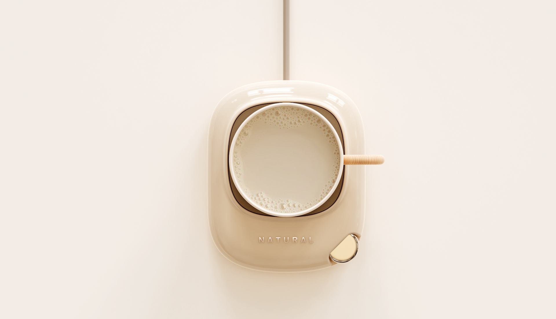 product design，Heating coaster，Coaster，Retro，Light luxury，fashion，