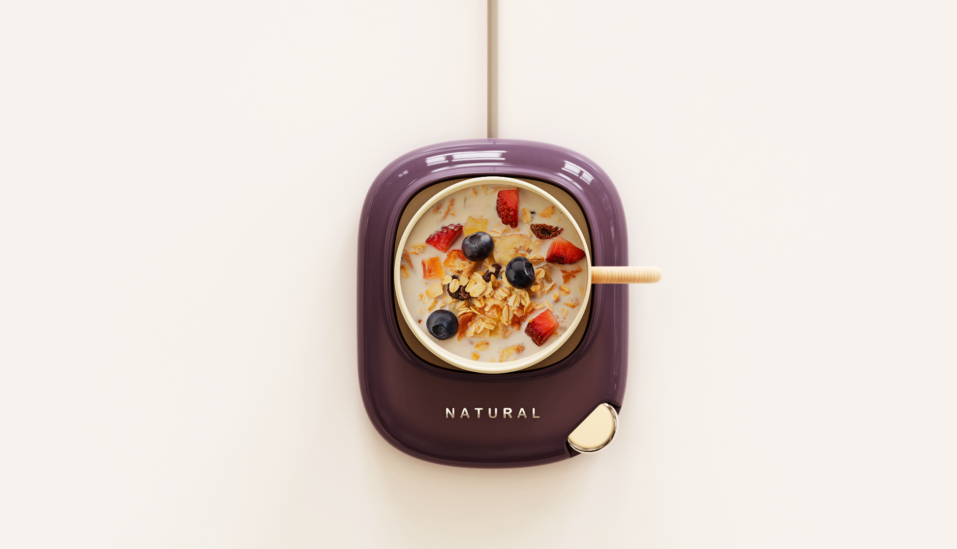 product design，Heating coaster，Coaster，Retro，Light luxury，fashion，