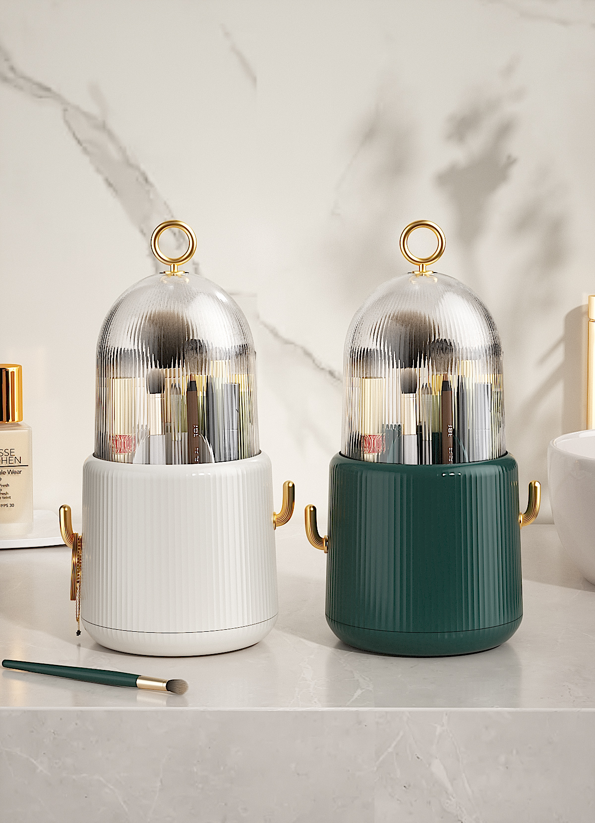 Cactus makeup pen holder，