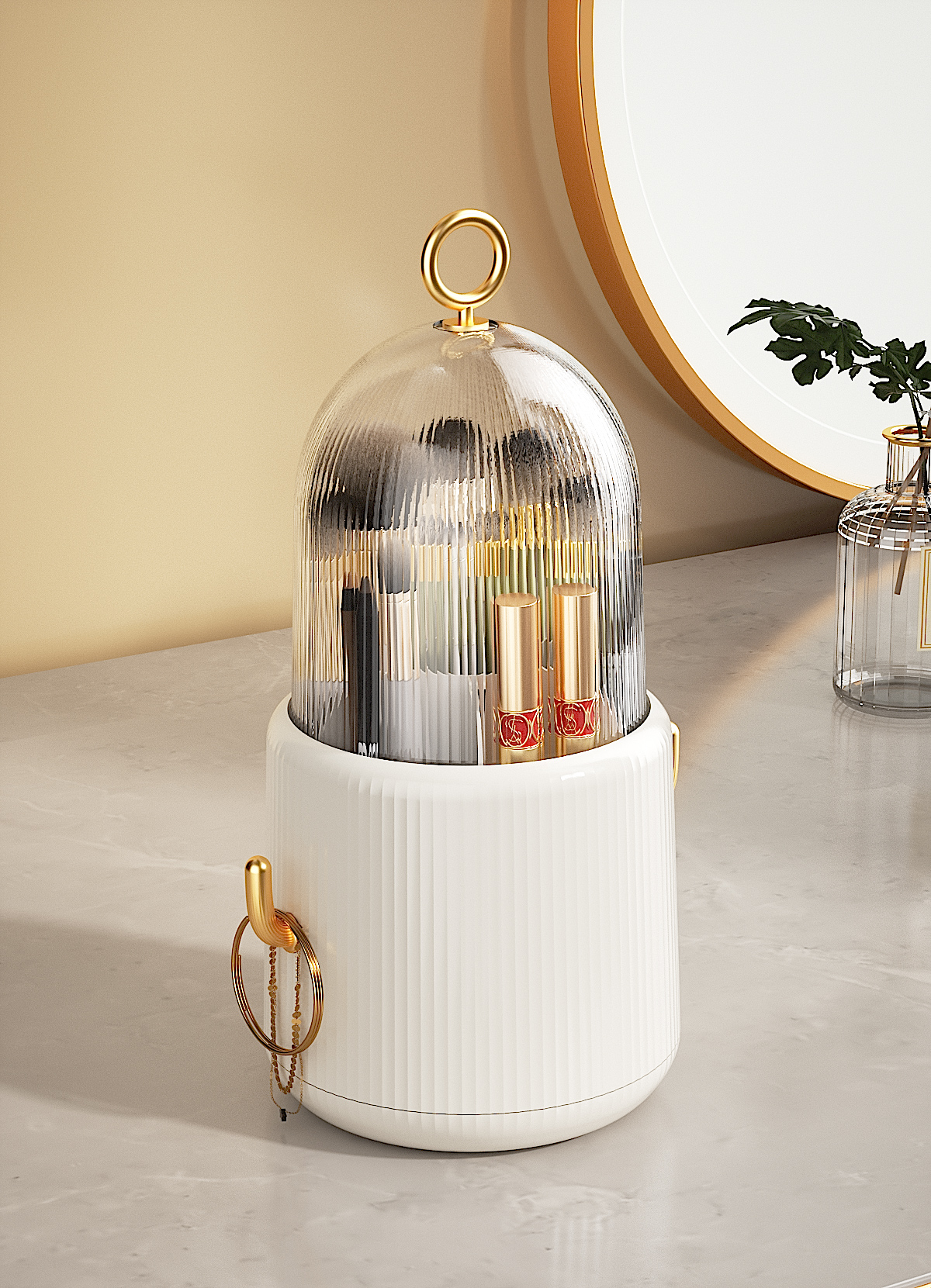 Cactus makeup pen holder，