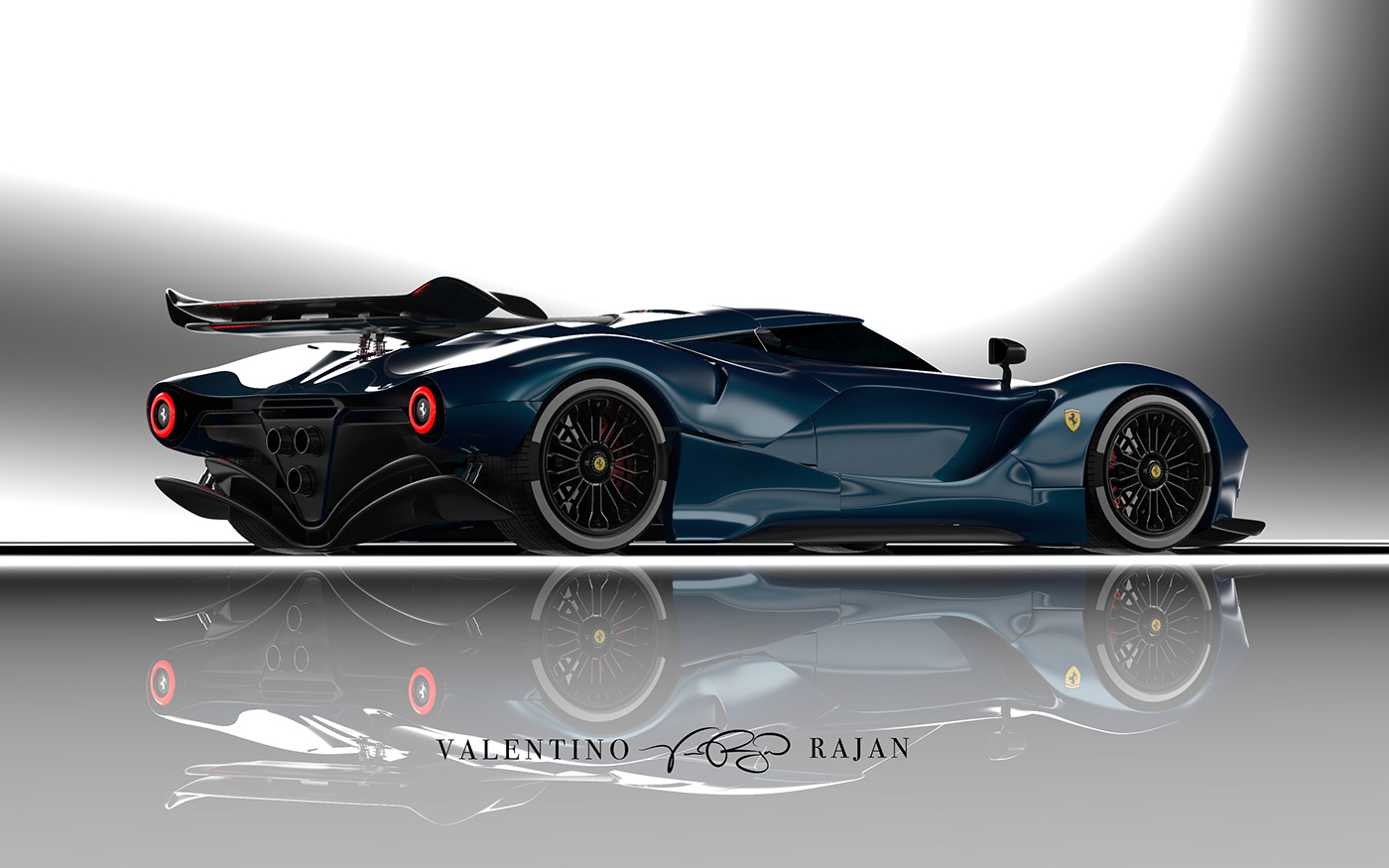 industrial design，Automobile design，automobile，Model，Ferrari，