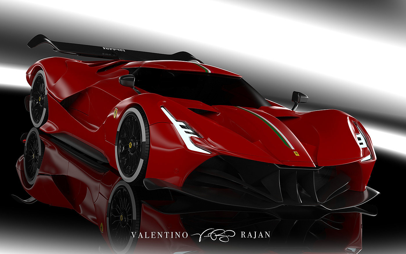 industrial design，Automobile design，automobile，Model，Ferrari，