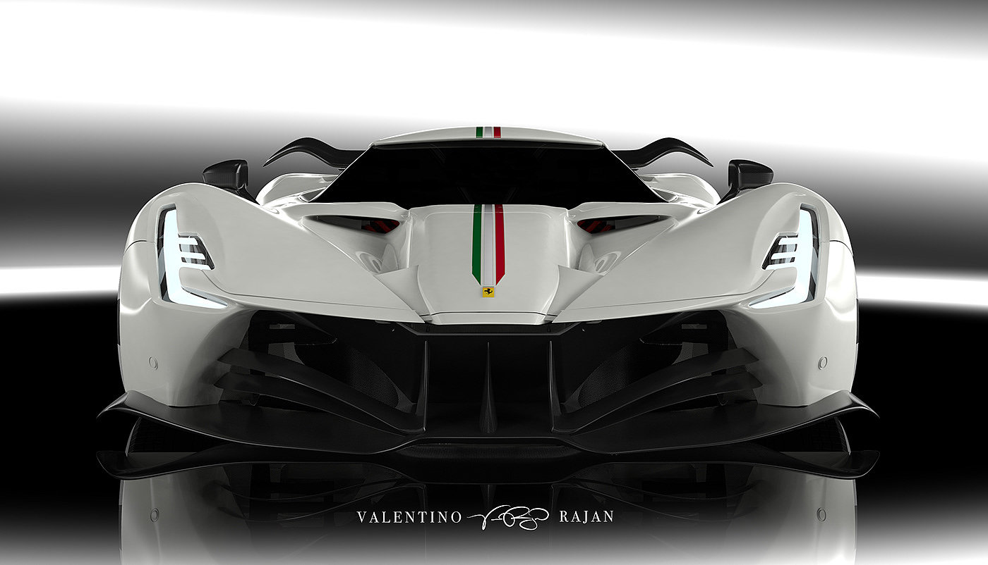 industrial design，Automobile design，automobile，Model，Ferrari，