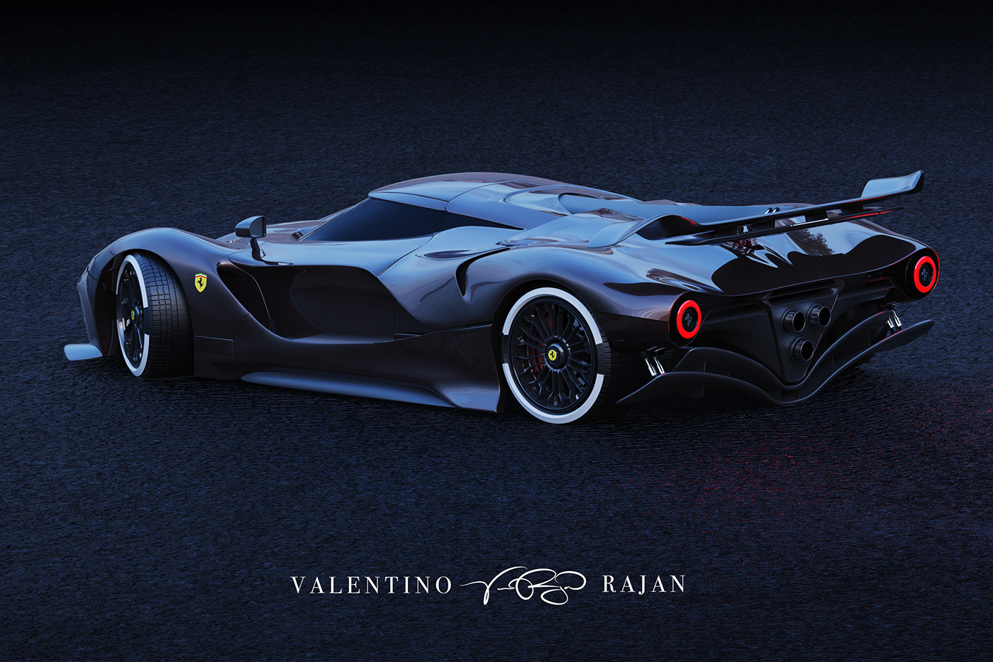 industrial design，Automobile design，automobile，Model，Ferrari，