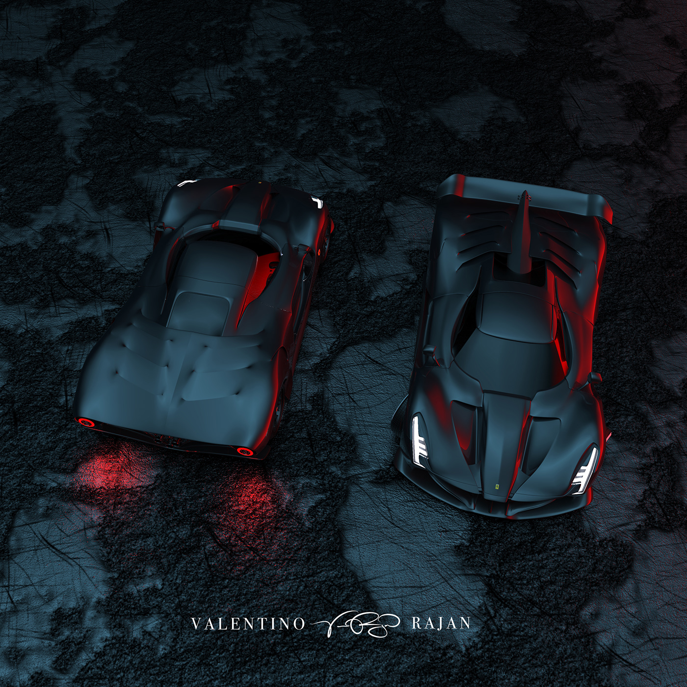 industrial design，Automobile design，automobile，Model，Ferrari，