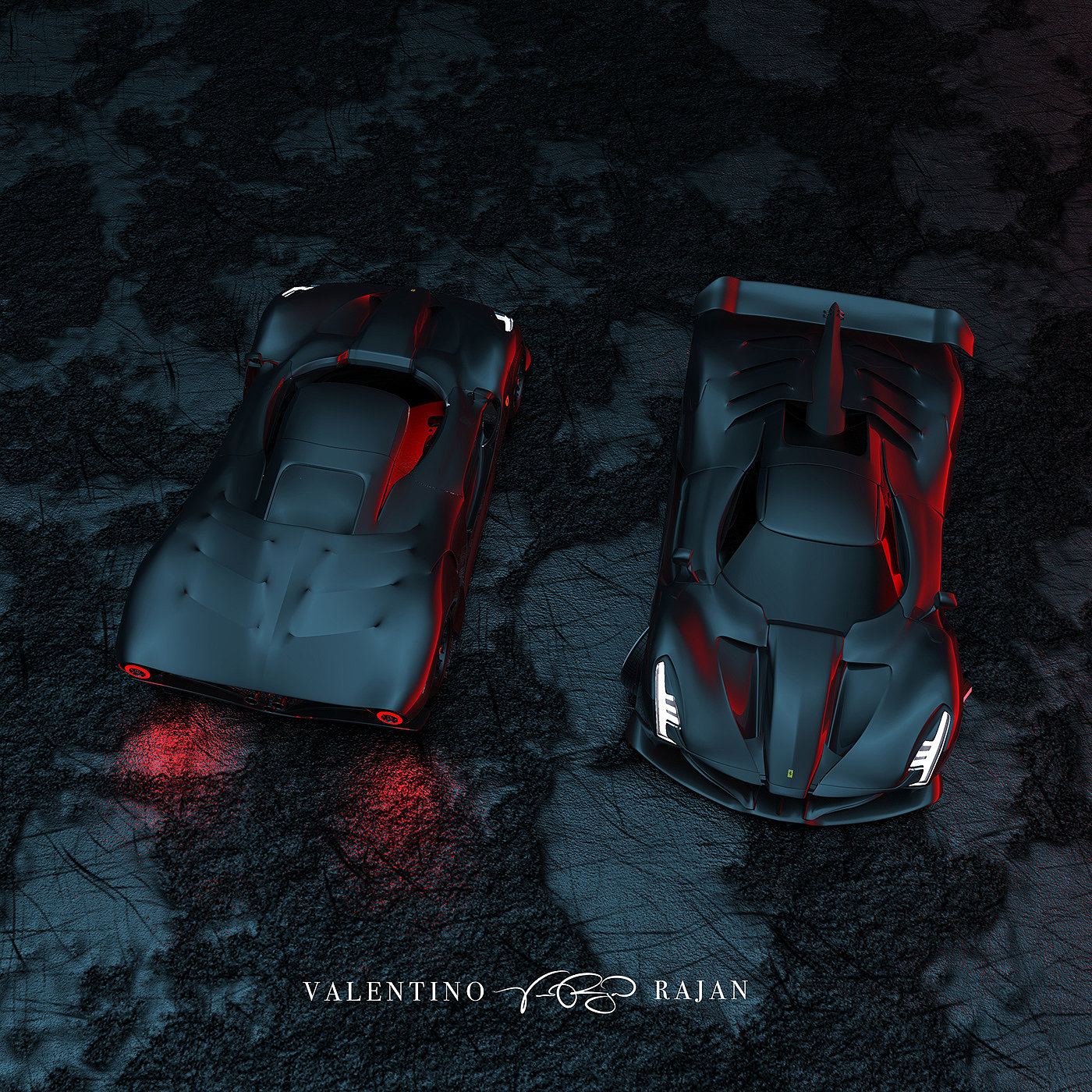 industrial design，Automobile design，automobile，Model，Ferrari，
