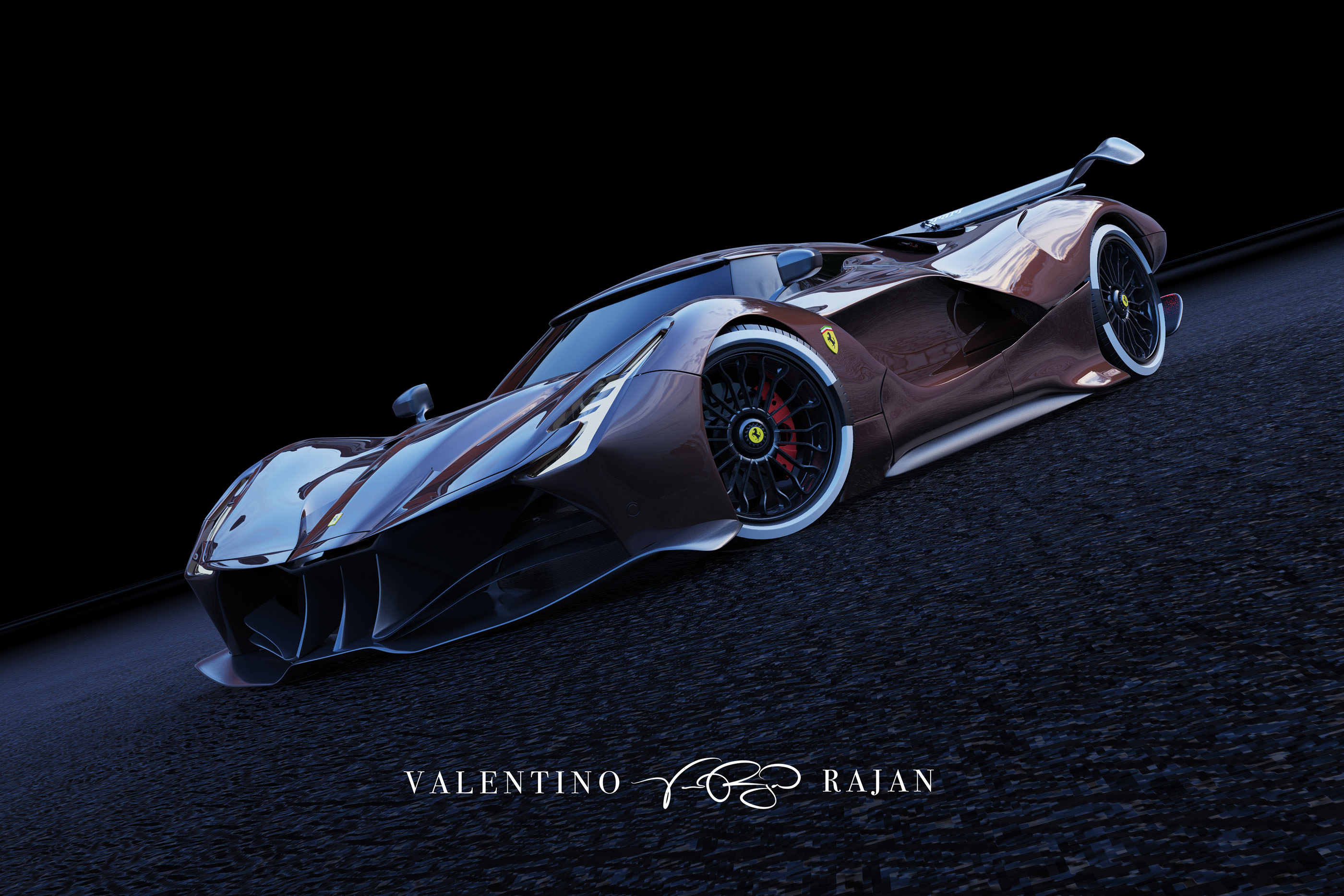 industrial design，Automobile design，automobile，Model，Ferrari，