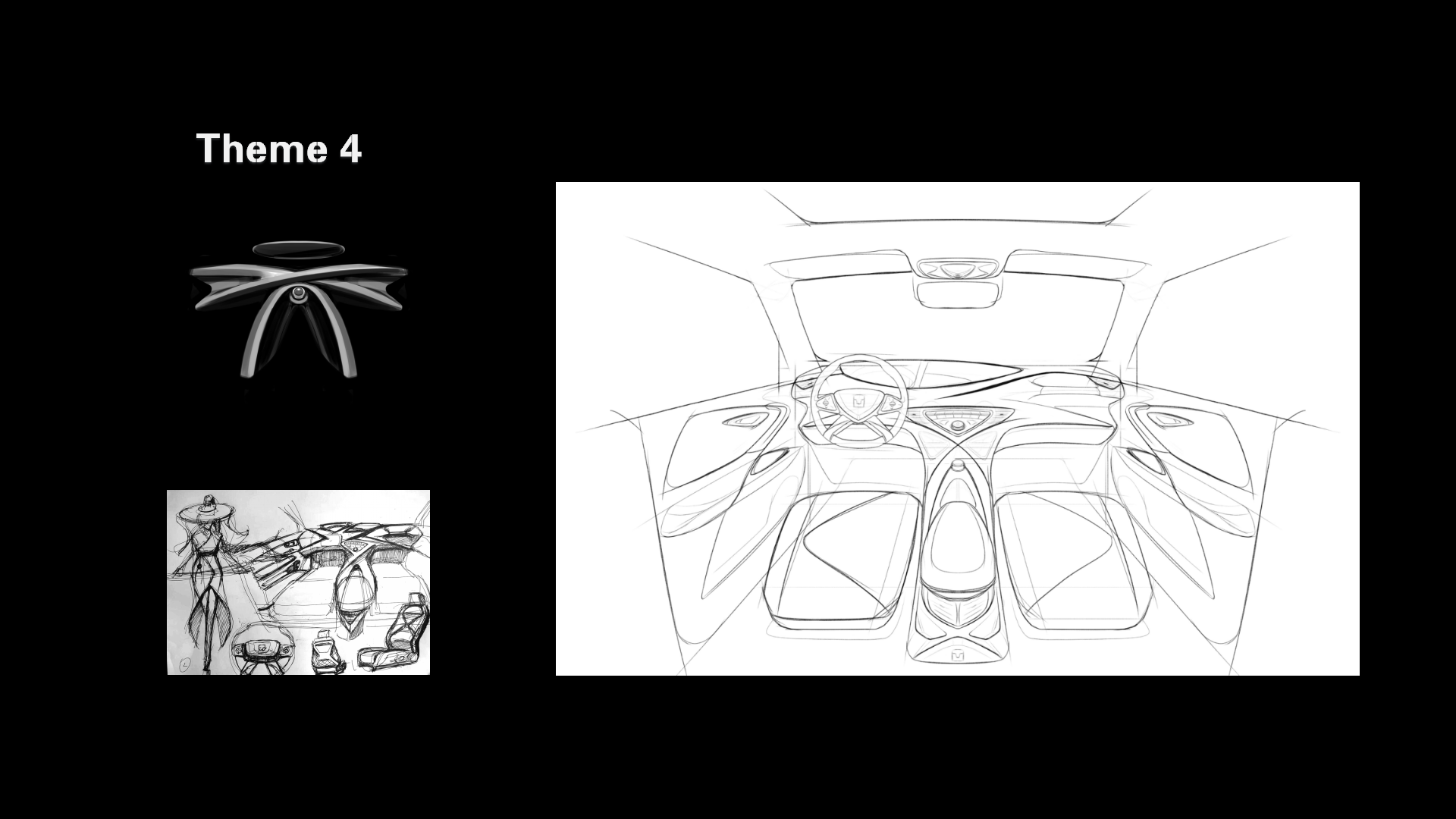 Interior design，Interior renderings，Automotive interior design，Automobile design，