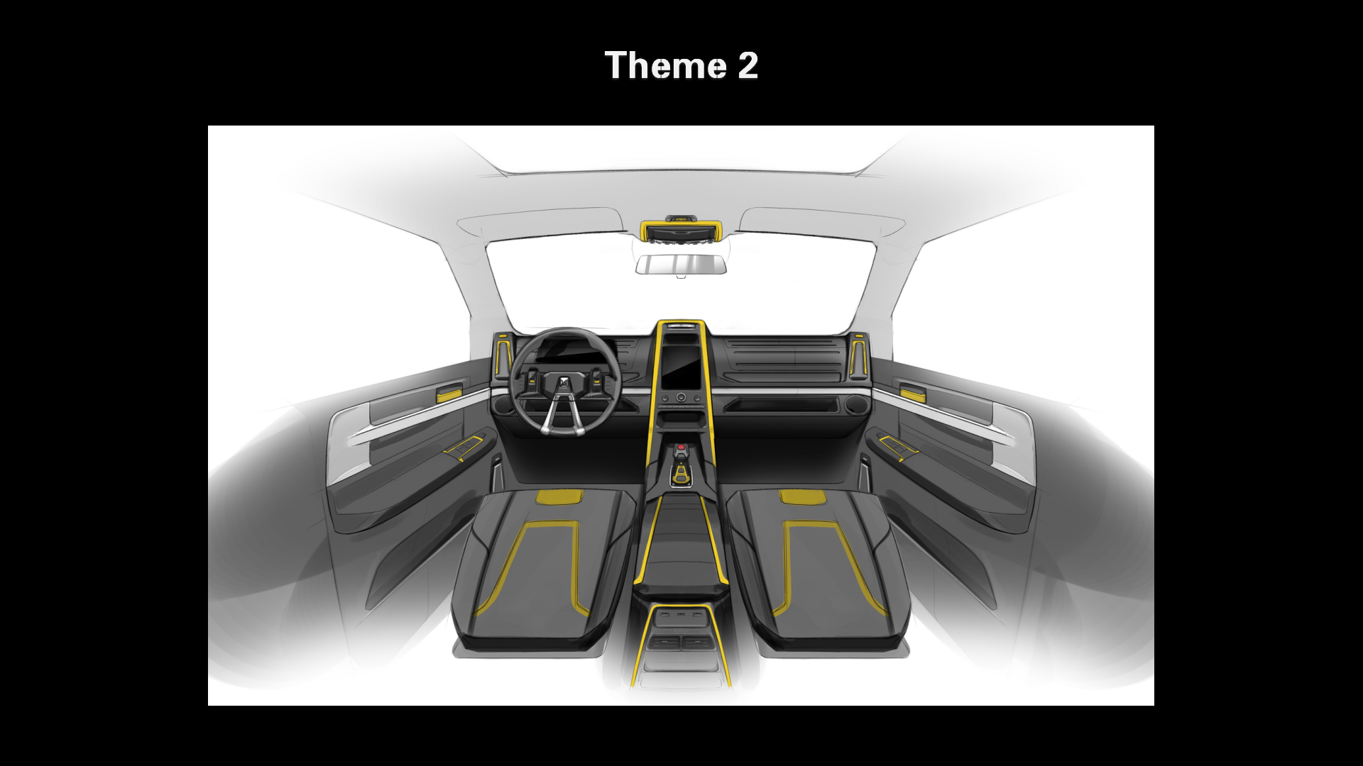 Interior design，Interior renderings，Automotive interior design，Automobile design，