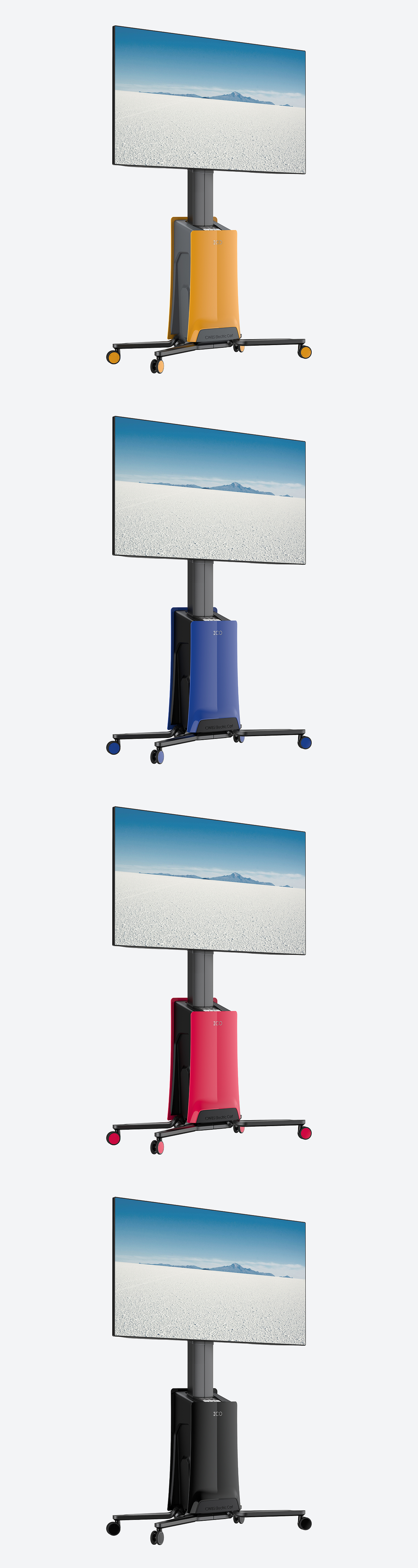 TV stand，Moving cart，Electric lifting，intelligence，meeting，video，fold，Receive，