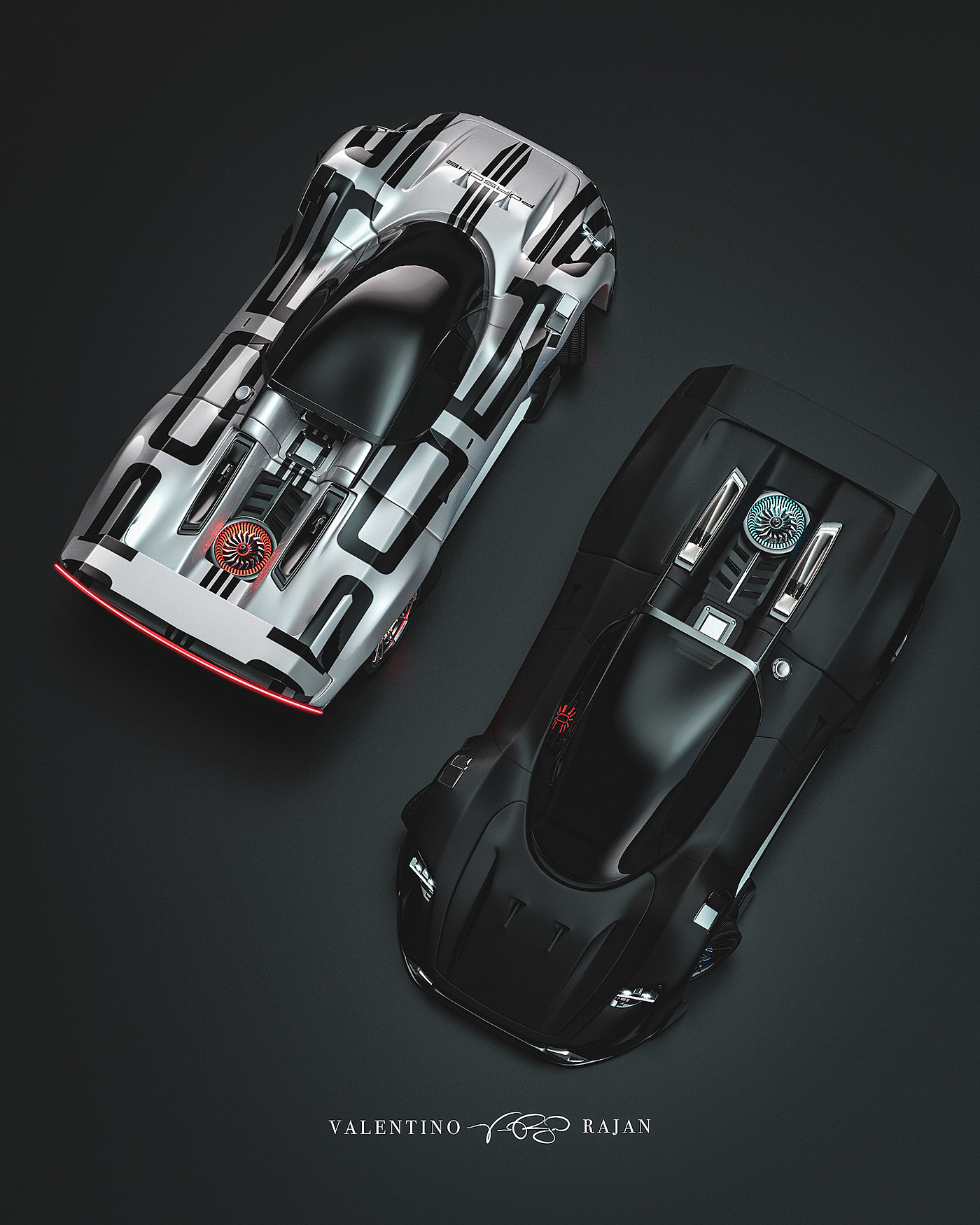 Porsche，3d，conceptual design，