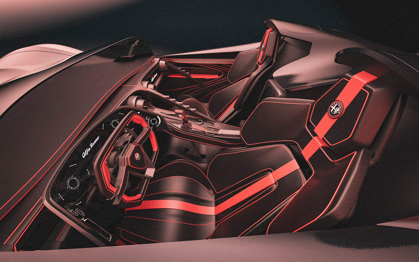 Sports car，product design，Appearance design，alpha，