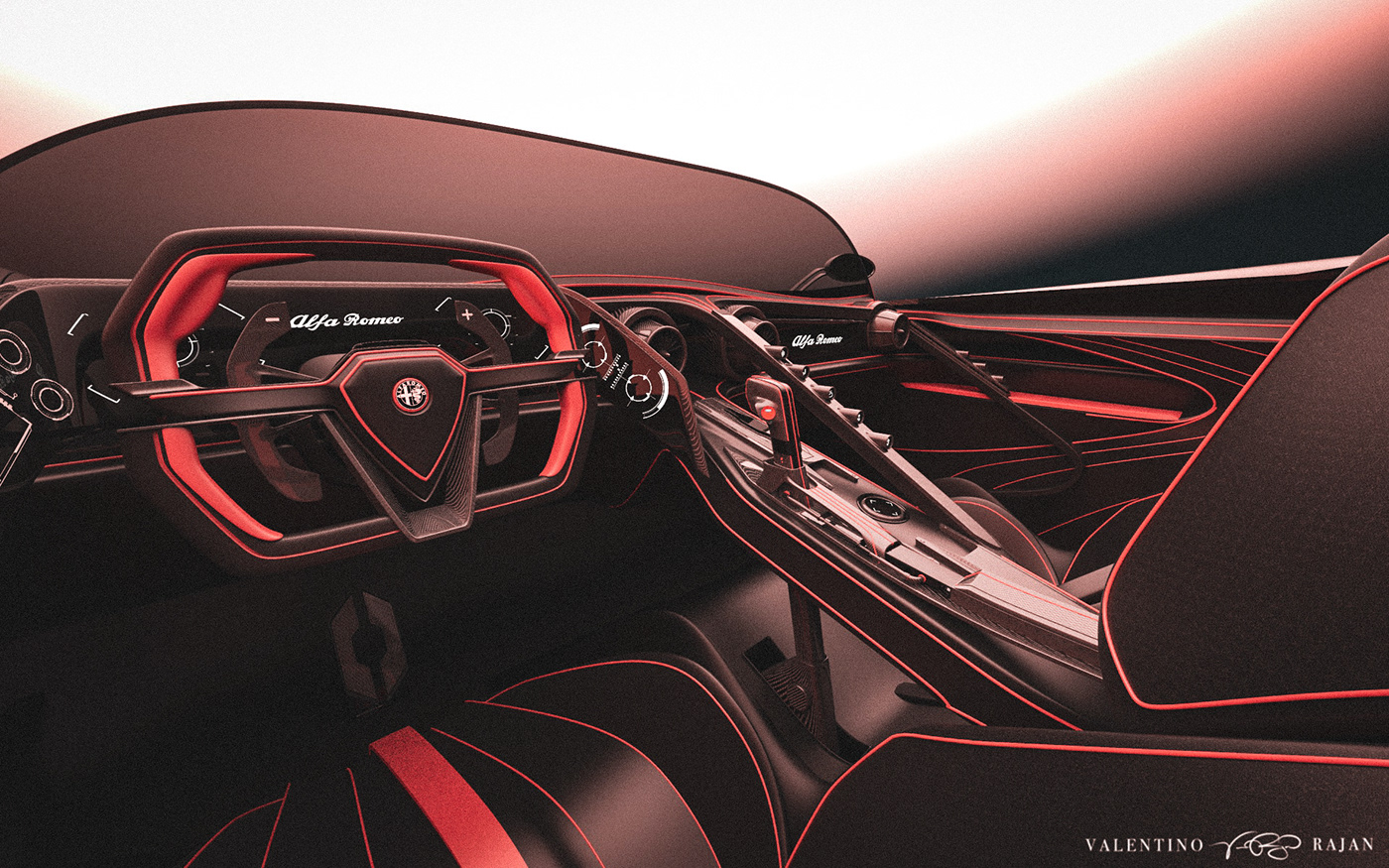 Sports car，product design，Appearance design，alpha，