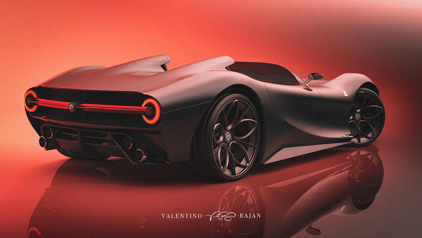Sports car，product design，Appearance design，alpha，