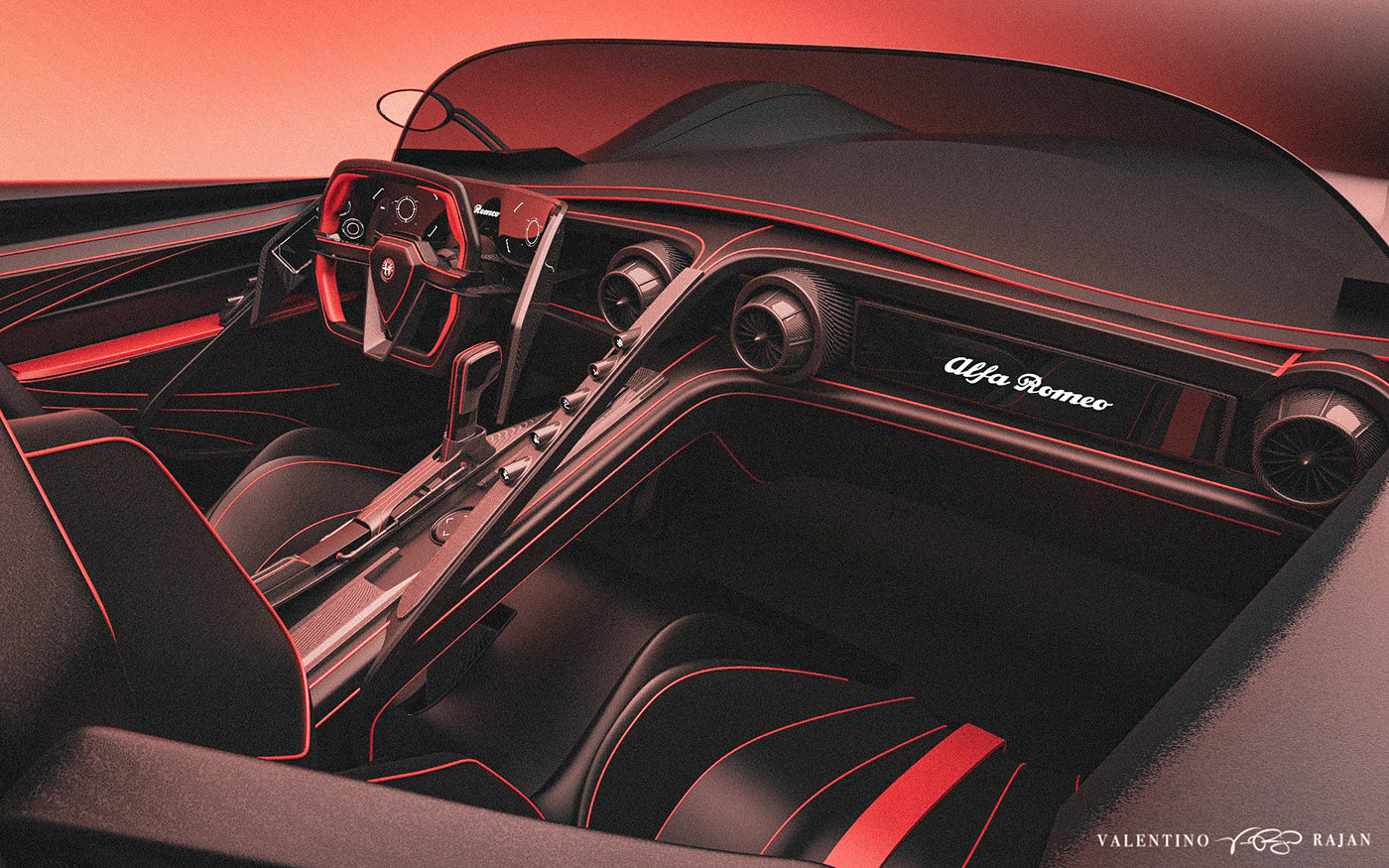 Sports car，product design，Appearance design，alpha，