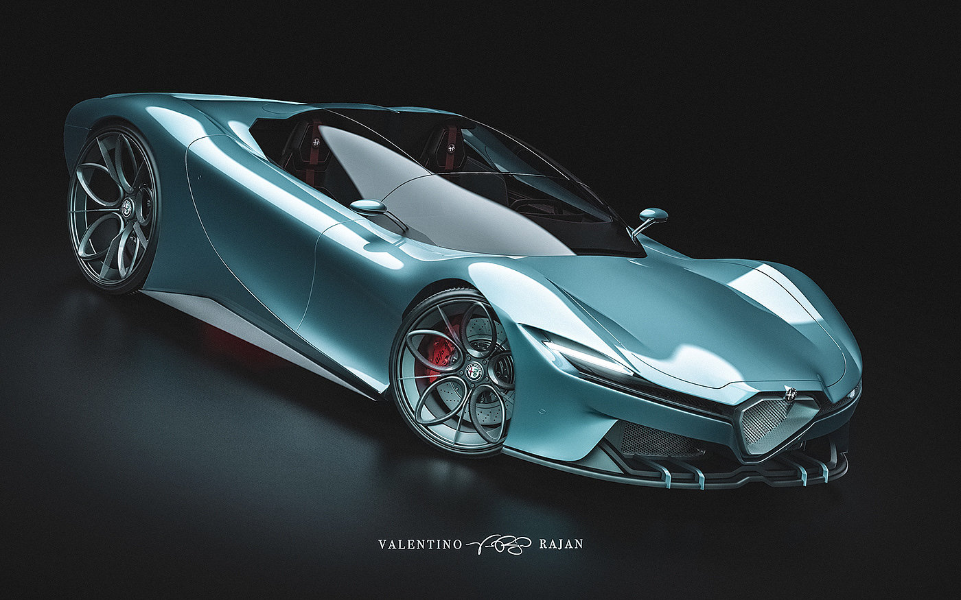 Sports car，product design，Appearance design，alpha，