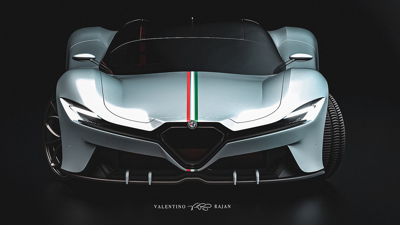 Sports car，product design，Appearance design，alpha，