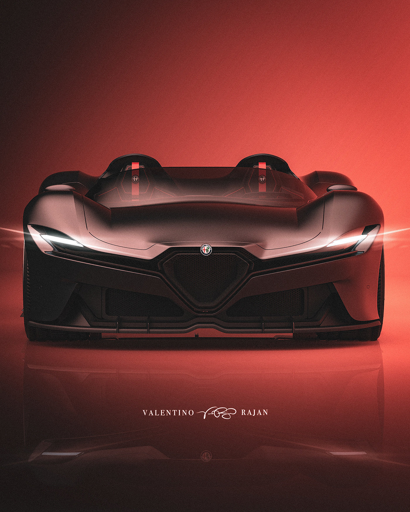 Sports car，product design，Appearance design，alpha，