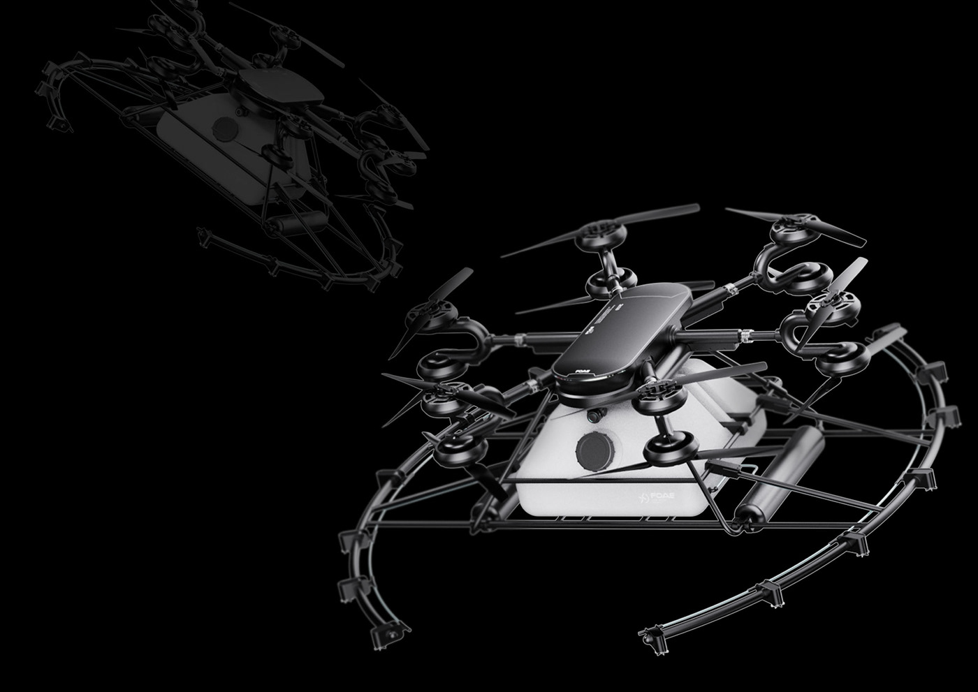 UAV，intelligence，Cool，product design，Appearance design，