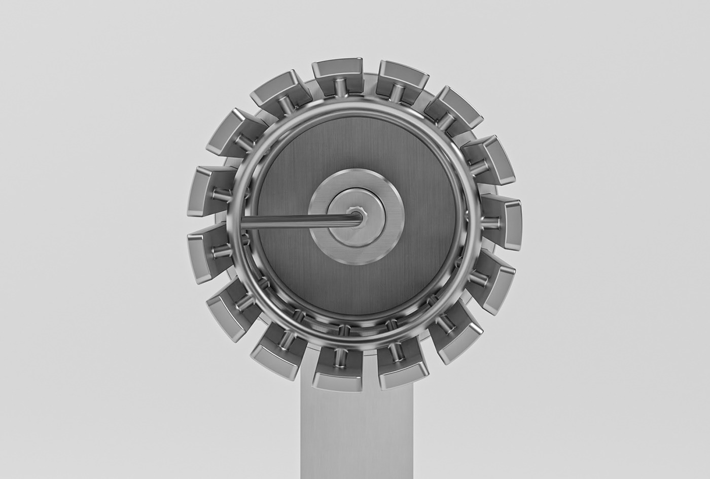 radiator，concept，steel，silver，