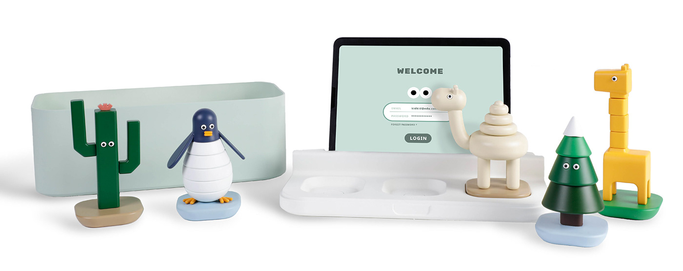 product design，Appearance design，Toy set，animal，