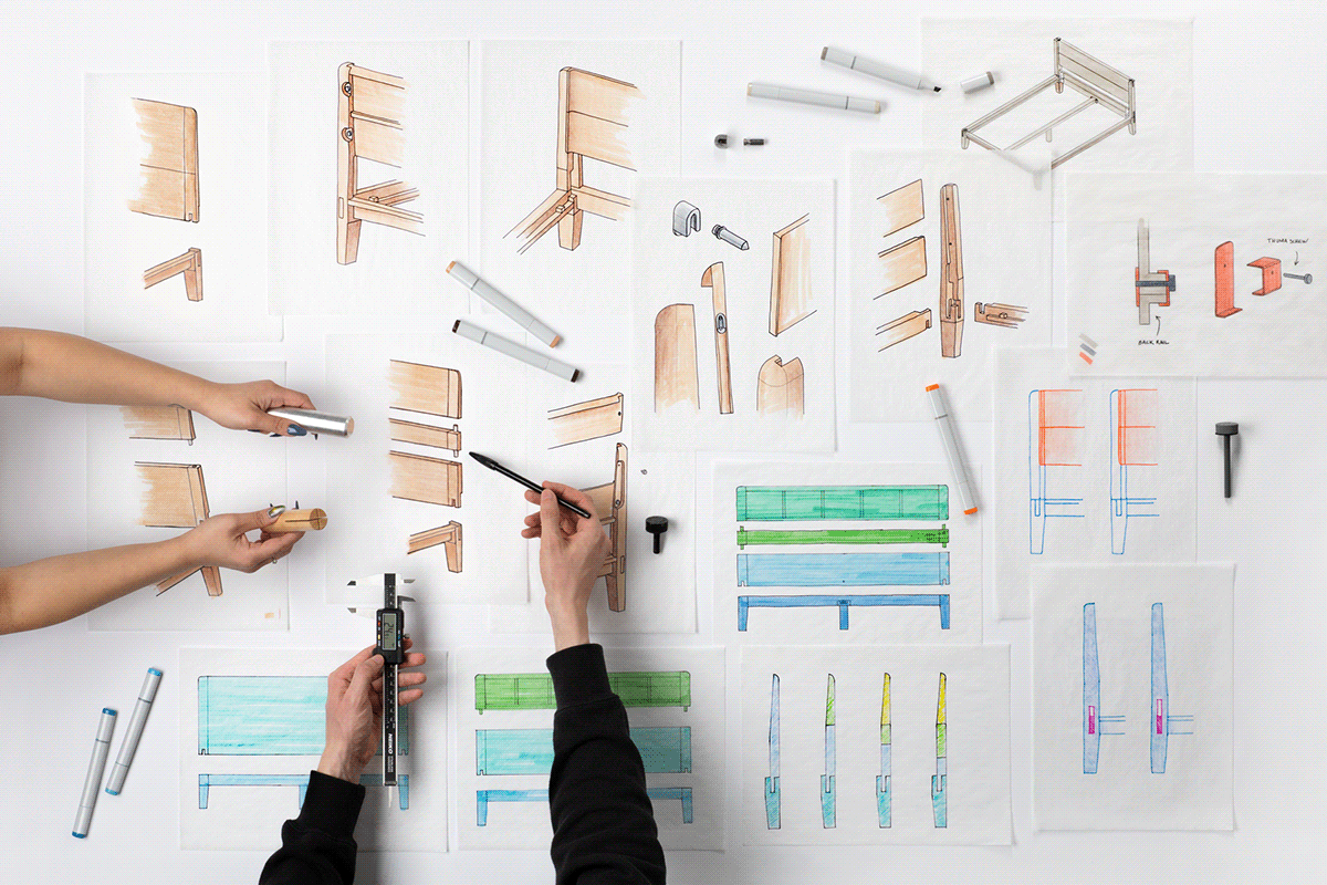 Bedside，Bed，wooden ，thuma，