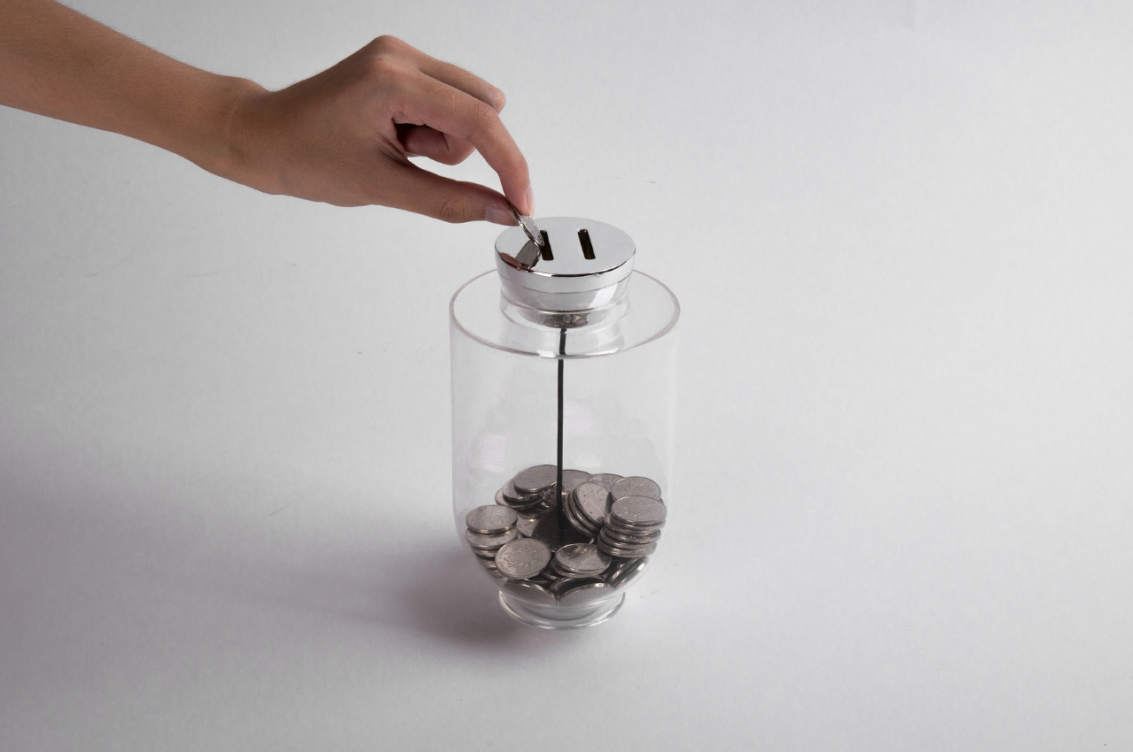 Piggy bank，product design，Appearance design，Delicate，Glass，