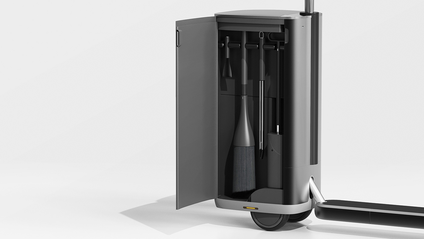 intelligence，sweeping machine，product design，Appearance design，delicate，science and technology，