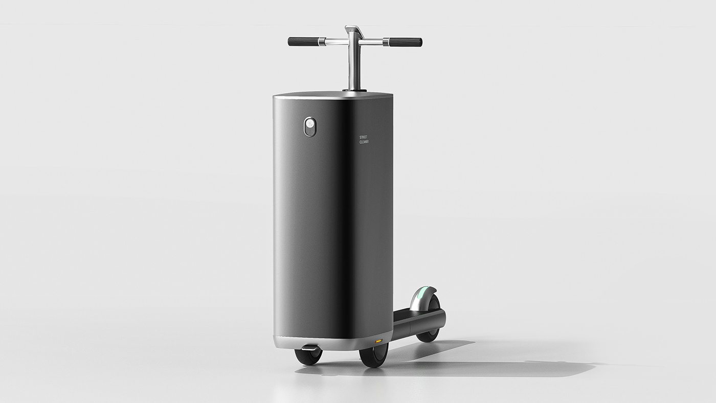 intelligence，sweeping machine，product design，Appearance design，delicate，science and technology，