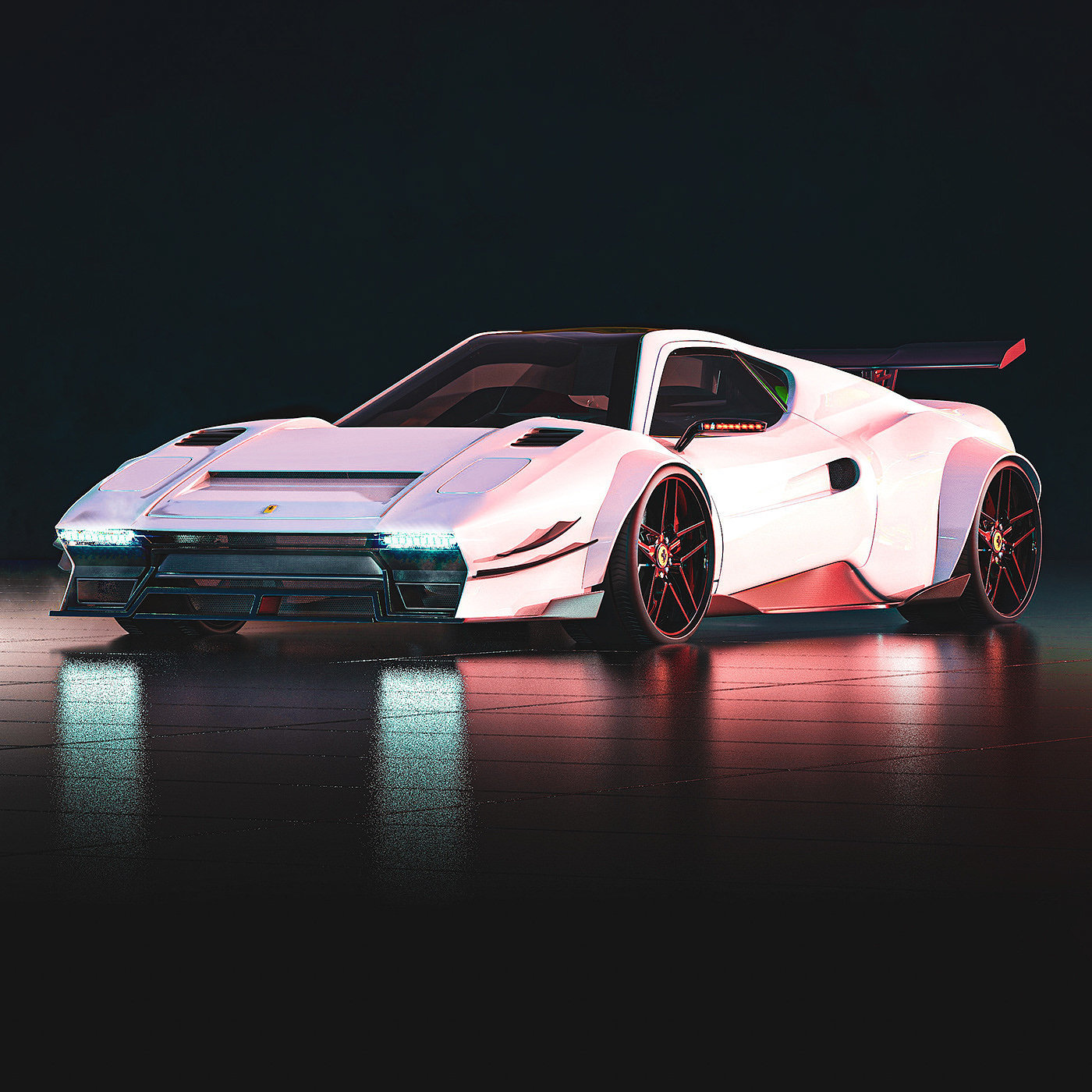 Ferrari，Ferrari 288 GTO 2020，ferrari，Sports car，Automobile design，