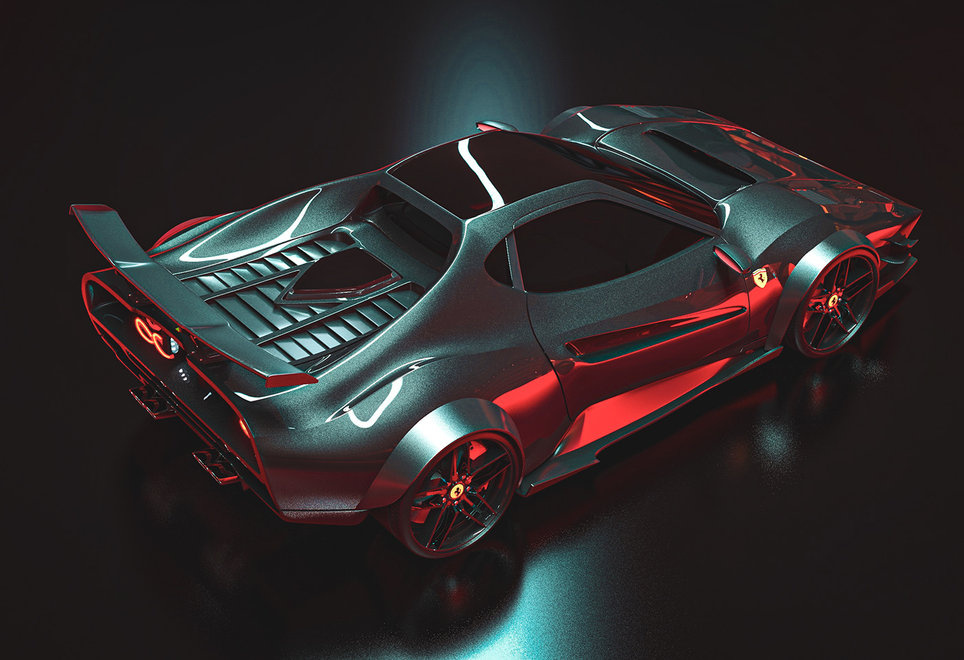 Ferrari，Ferrari 288 GTO 2020，ferrari，Sports car，Automobile design，