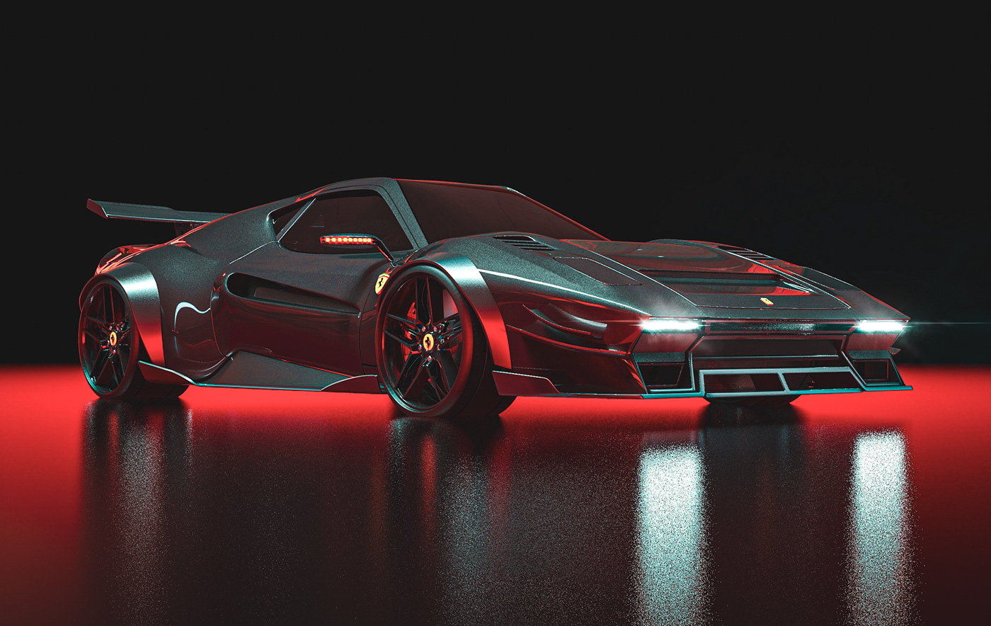 Ferrari，Ferrari 288 GTO 2020，ferrari，Sports car，Automobile design，