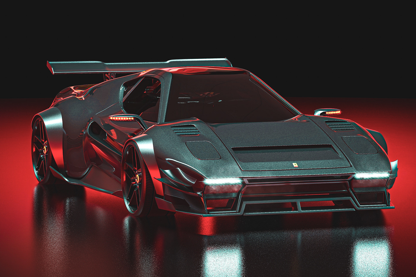 Ferrari，Ferrari 288 GTO 2020，ferrari，Sports car，Automobile design，