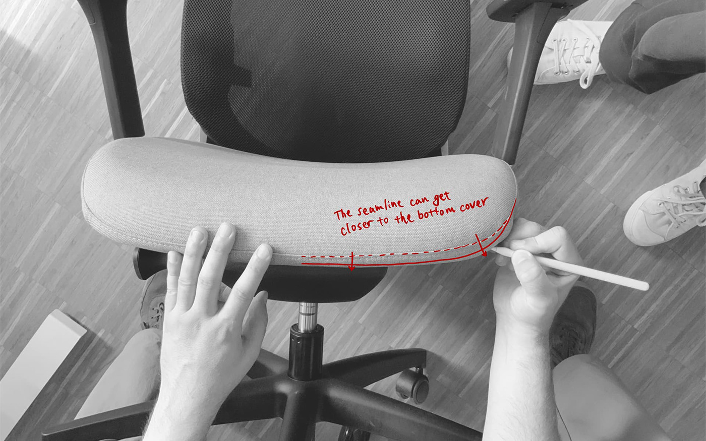 Office chair，chair，Giroflex 40，furniture design ，product design，