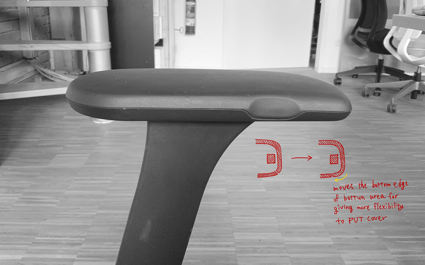 Office chair，chair，Giroflex 40，furniture design ，product design，