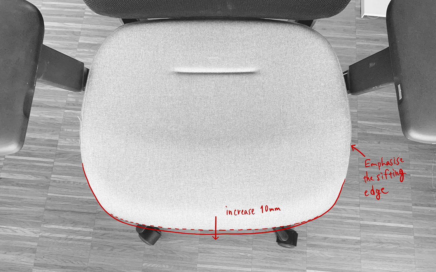 Office chair，chair，Giroflex 40，furniture design ，product design，