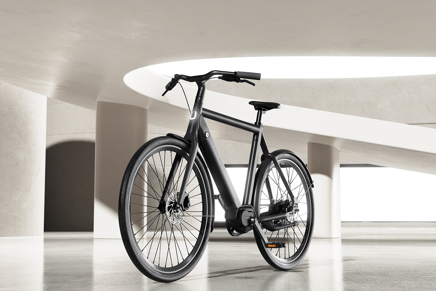 Veloretti，Electric bicycle，cgi，Bicycle，3d，