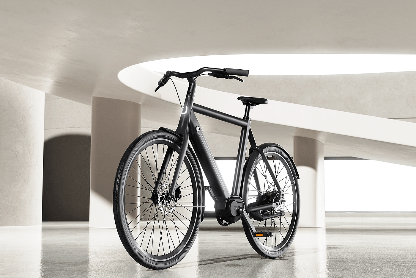 Veloretti，电动自行车，cgi，自行车，3d，