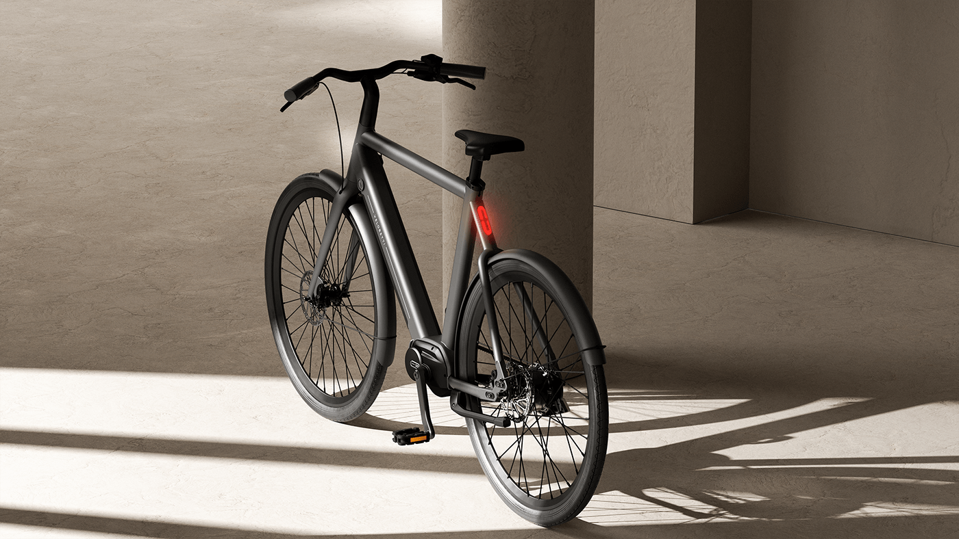 Veloretti，Electric bicycle，cgi，Bicycle，3d，