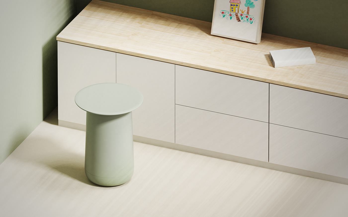 trash can，Trash can design，product design，Waste paper basket design，Object design，