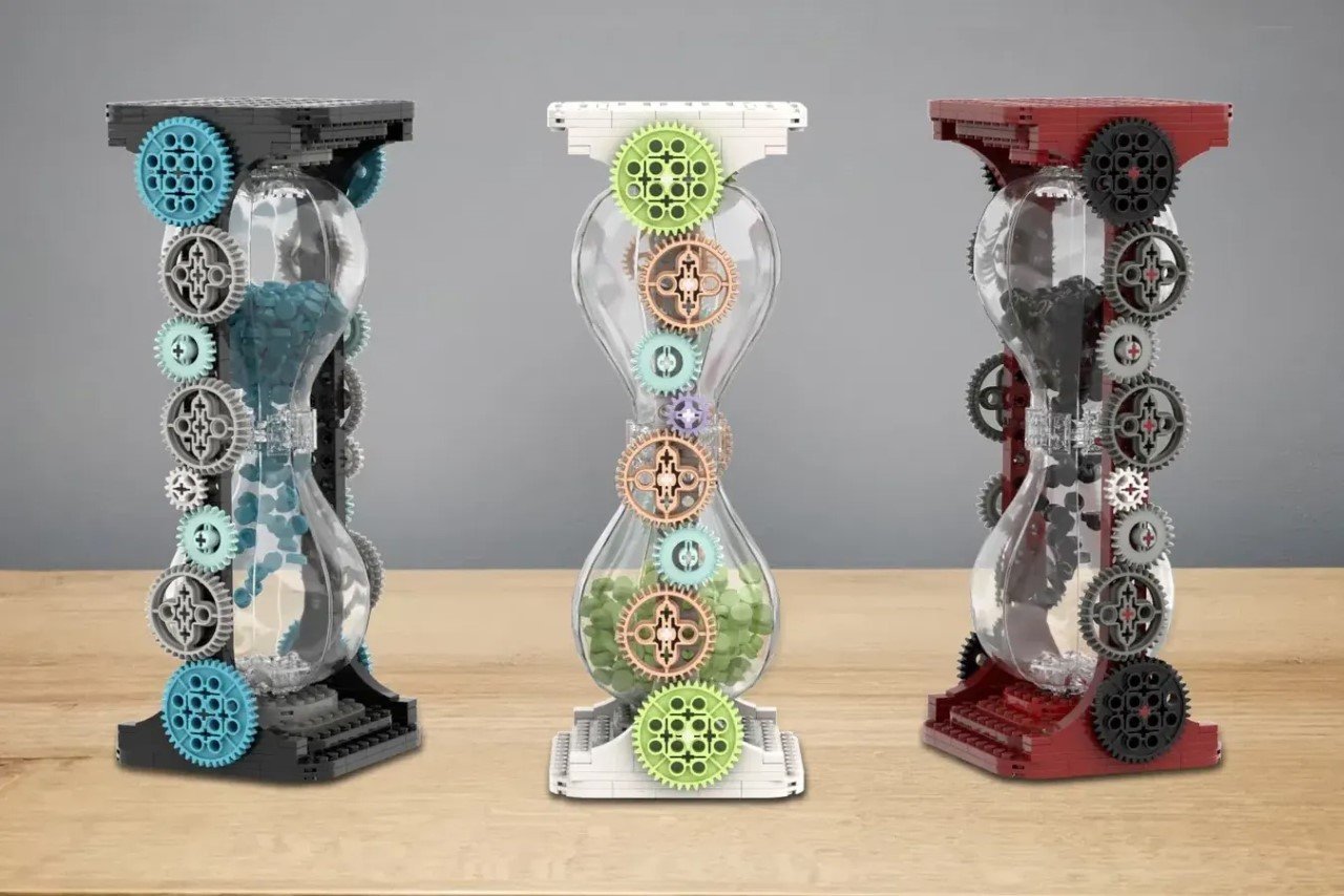 hourglass，Lego，Lego blocks，Lego creativity，lego，