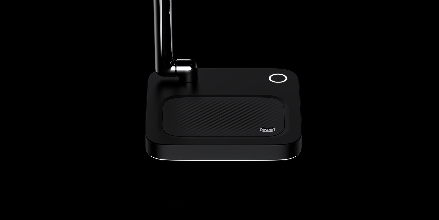 wireless charger ，product design，ZENMOKE，industrial design，3C digital，