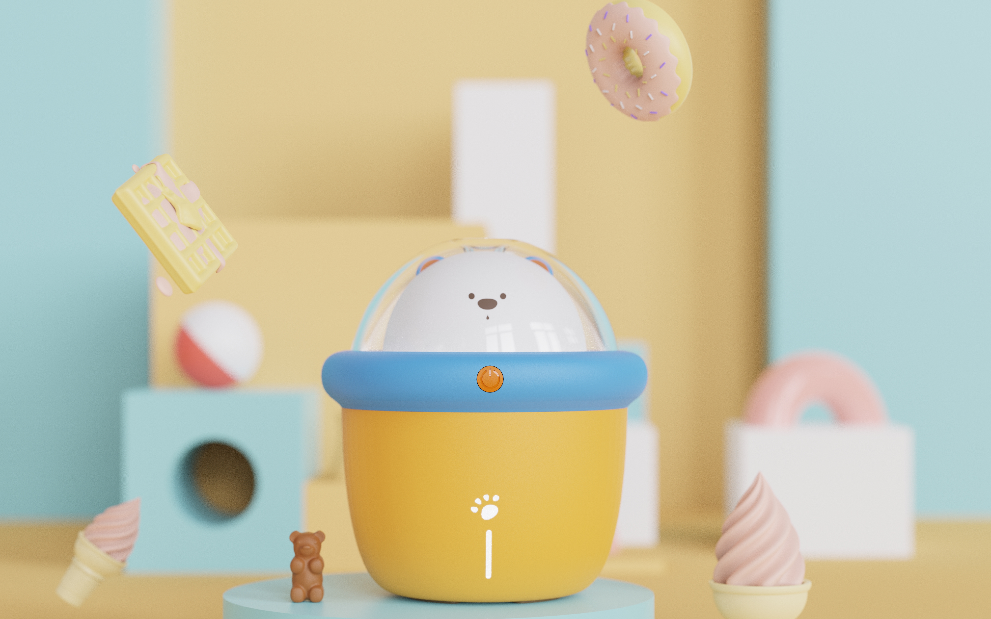 Industrial design, modeling design, IP design, humidifier design，