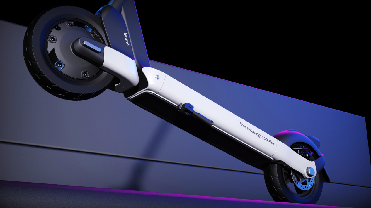 industrial design，Electric，Scooter，outdoors，Travel tools，