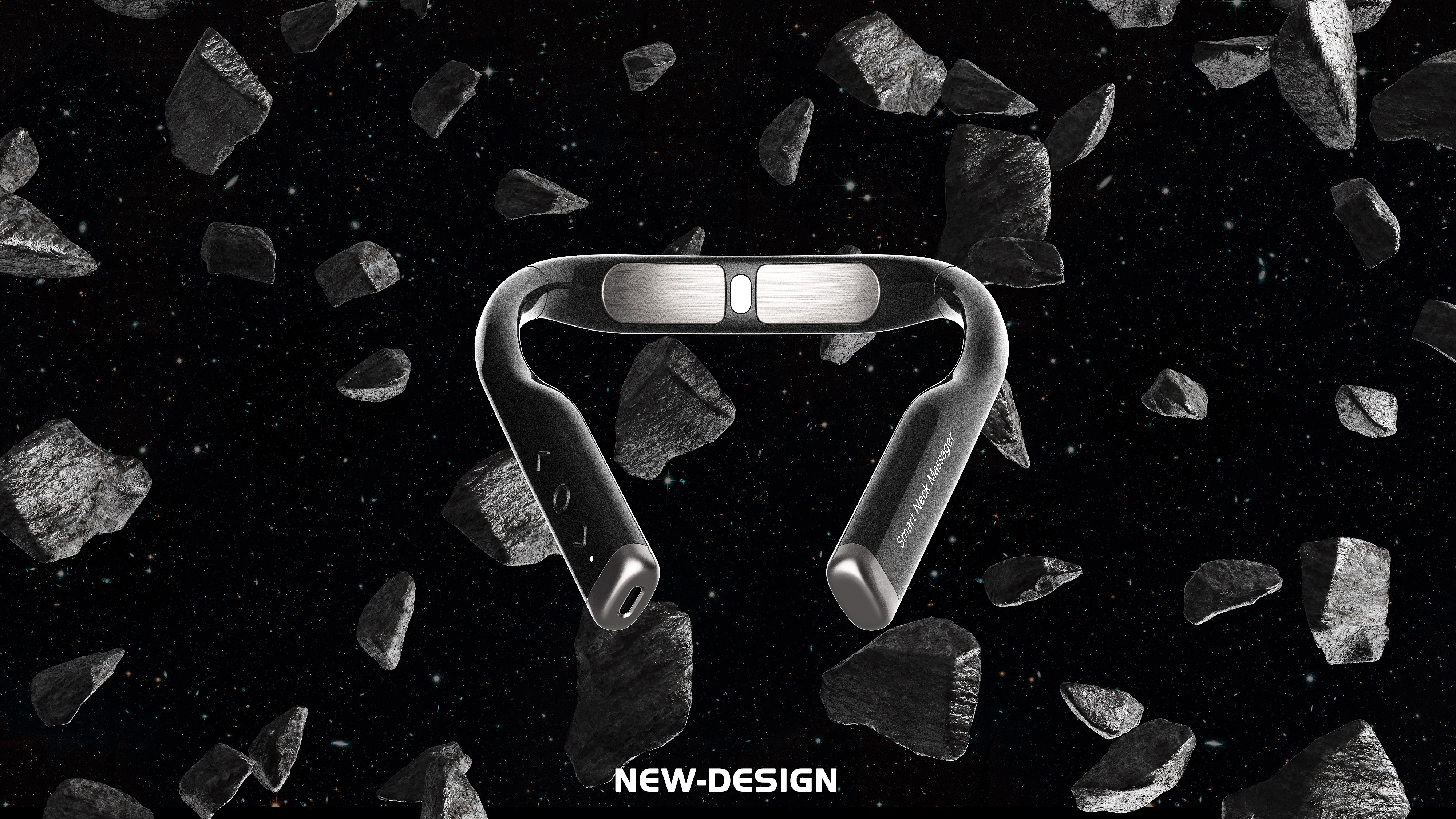 Sense of science and technology，Neck massage，Big Health Industry，