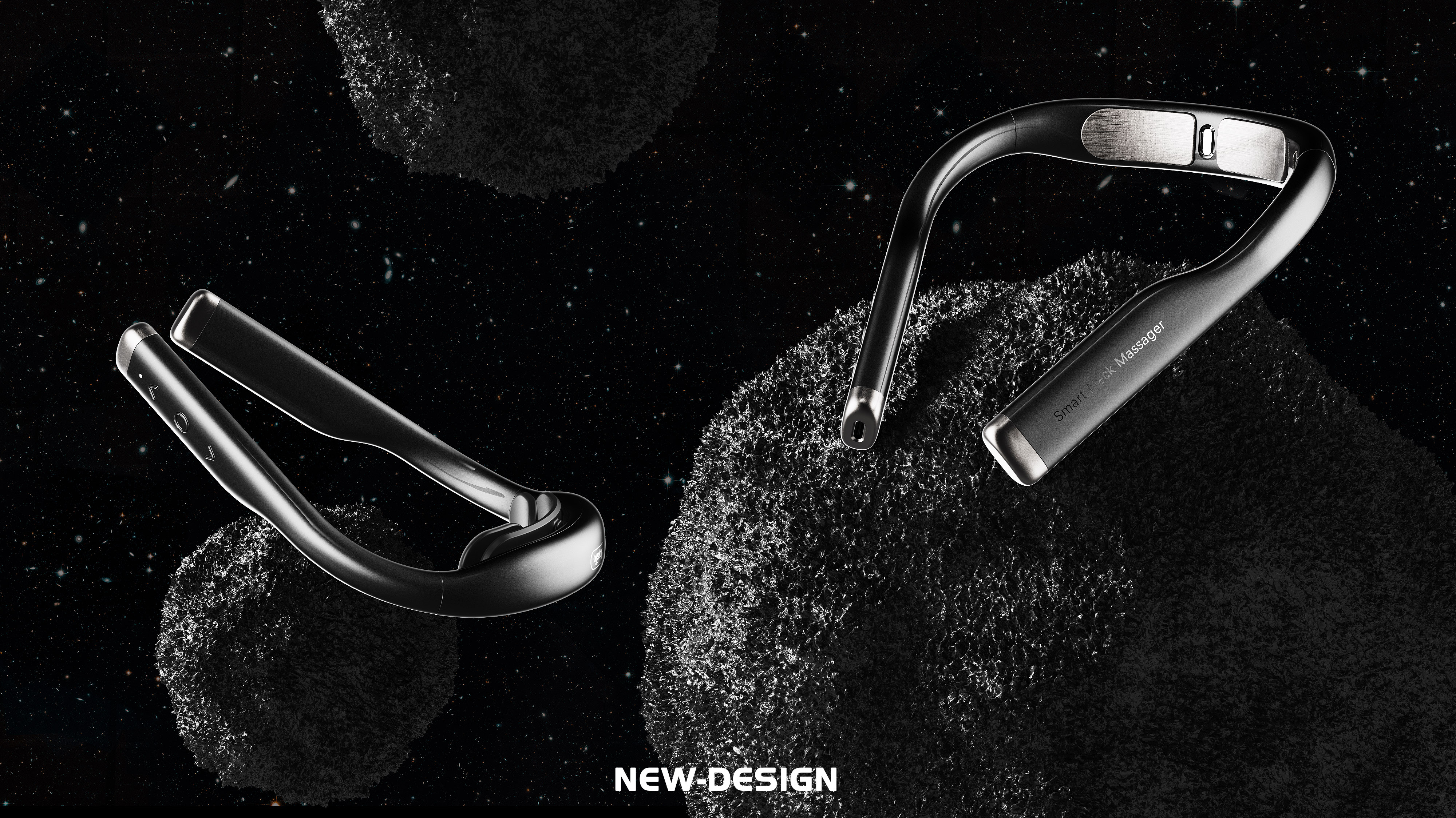 Sense of science and technology，Neck massage，Big Health Industry，