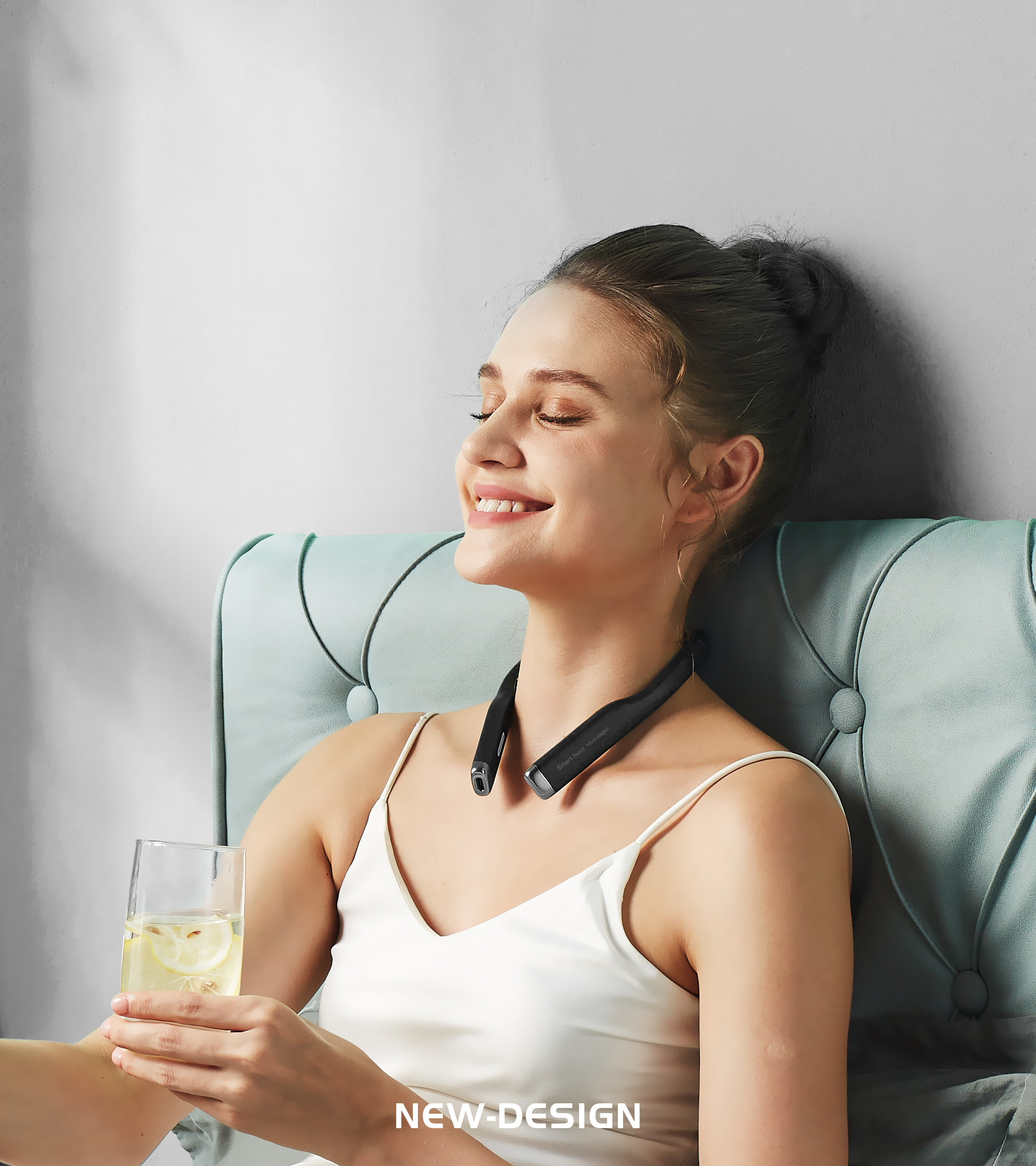 Sense of science and technology，Neck massage，Big Health Industry，